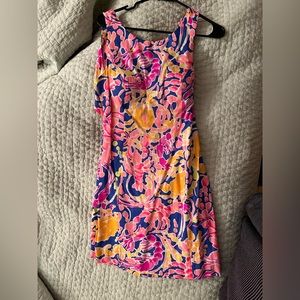 Lilly Pulitzer dress with cut-out back